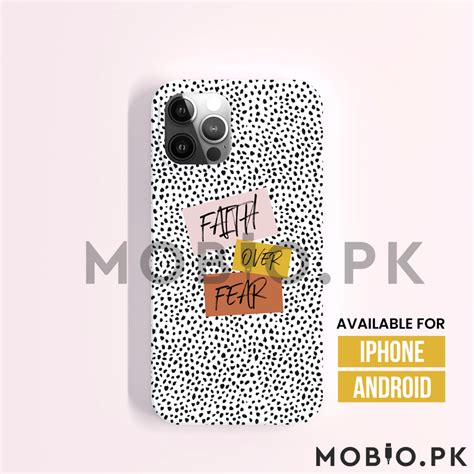 At10 Faith Over Fear Aesthetic Mobile Case Mobio Pk