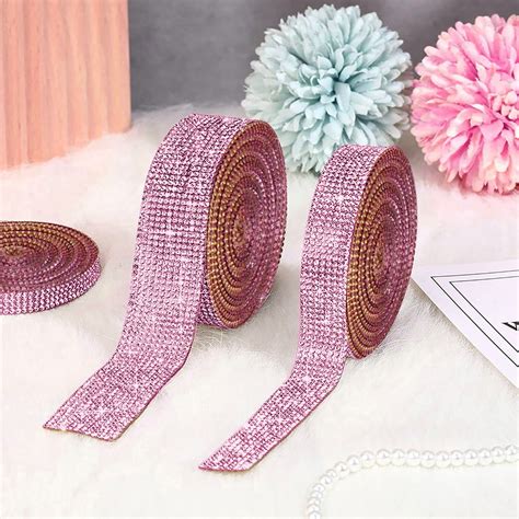 Clearance Sale Ikeay Crystal Rhinestones Diy Ribbonself Crystal Crafts