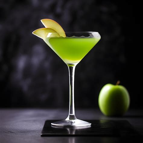 Apple Martini Garnish