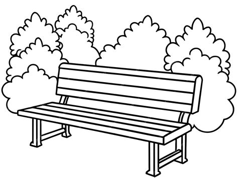 Premium Vector | A bench with a drawing of a bench that says the bench