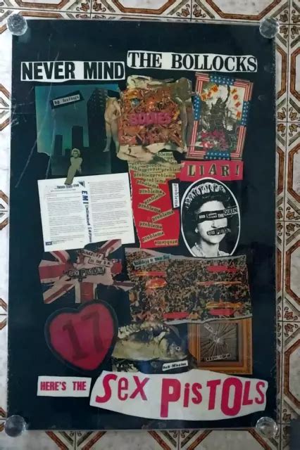 Sex Pistols Poster The Clash Damned Buzzcocks Large Punk Kbd