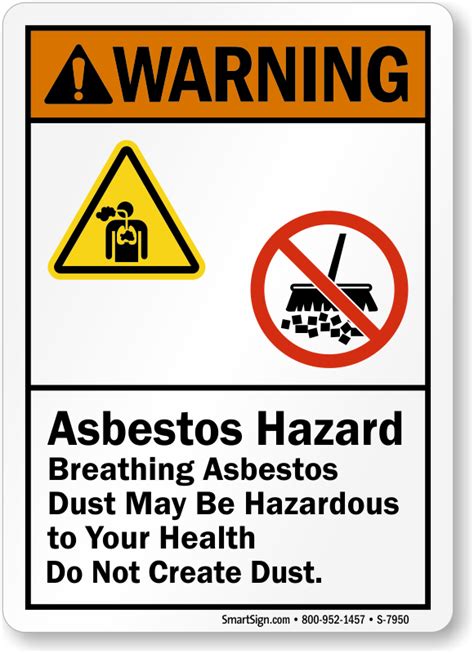 Asbestos Warning Signs | Asbestos Hazard Signs