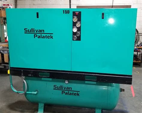 Sullivan Palatek Hp Rotary Screw Air Compressor Model D