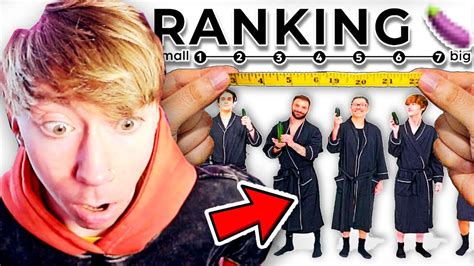 RANKING MEN BY SIZE YouTube