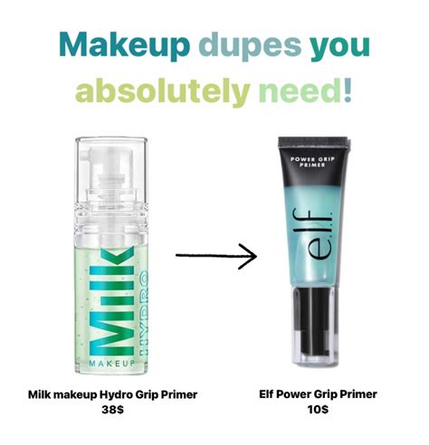 Elf Power Grip Primer Makeup Dupes Artofit