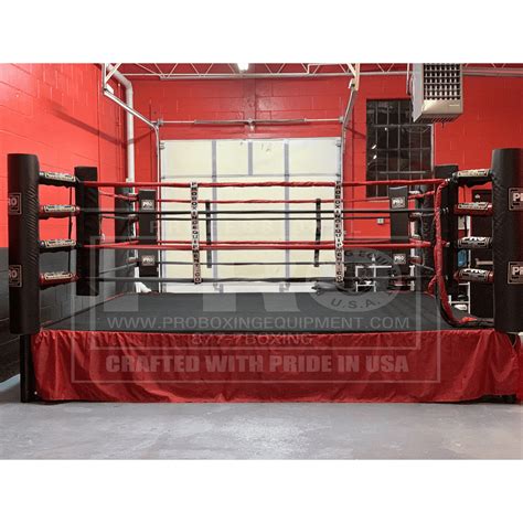 Pro Boxing Ring 16 X 16 Made In Usa Pro Boxing Store