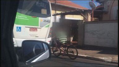 Bom Dia Cidade Ribeir O Preto Ciclista Flagrado Pegando Rabeira