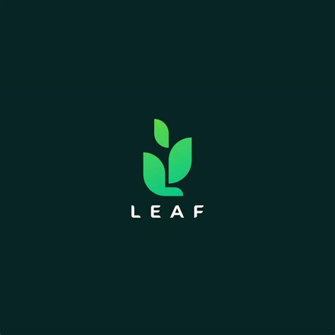 Letter L Leaf Logo Design 25687725 Vector Art At Vecteezy