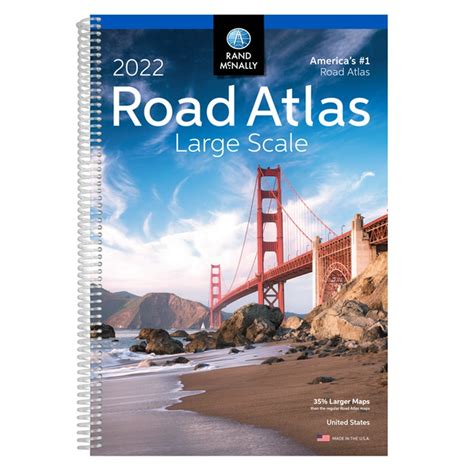 2022 Large Scale Road Atlas Paperback