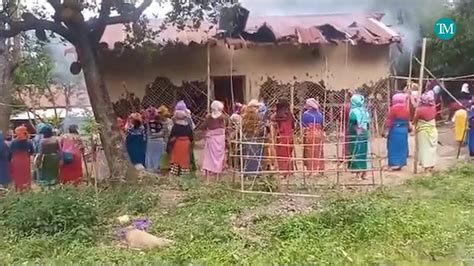 Manipur Women Parade Case Main Accuseds House Burnt Down Four More