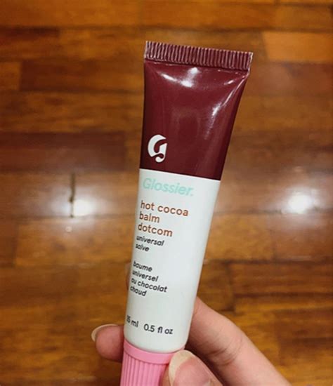 Glossier Hot Cocoa Balm Dotcom Beauty And Personal Care Face Makeup On Carousell