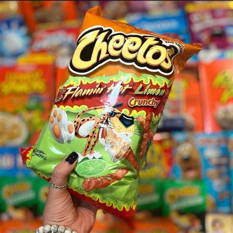 Cheetos Flamin Hot Limon Crunchy Meses Sin Intereses