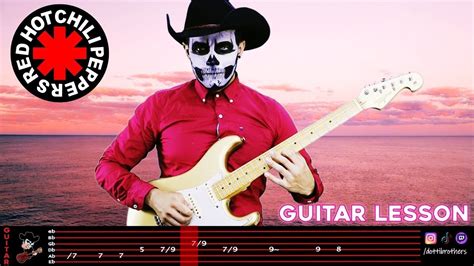 Red Hot Chili Peppers Black Summer Guitar Solo Lesson Youtube