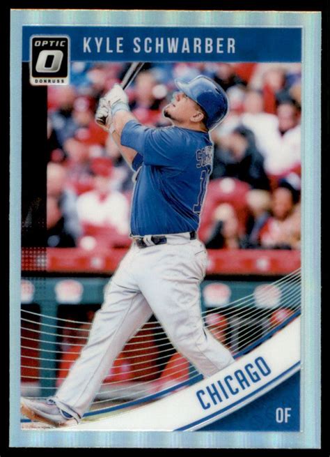 Donruss Optic Holo Kyle Schwarber Ebay