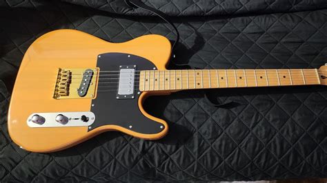 New Harley Benton Keith Richards Micawber Telecaster Unboxing