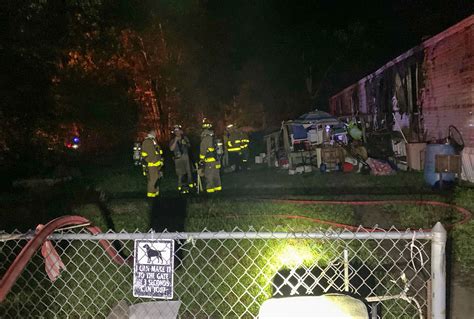 Electrical Fire Breaks Out In Mobile Home Firefighters Quickly