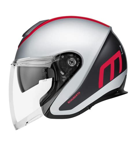 Casco Jet Schuberth M1 Pro Triple Red