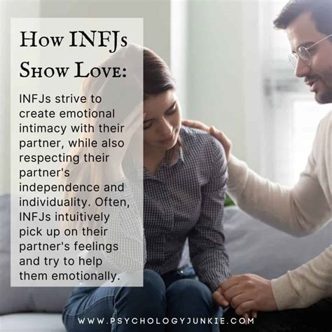 How Infjs Say I Love You Psychology Junkie