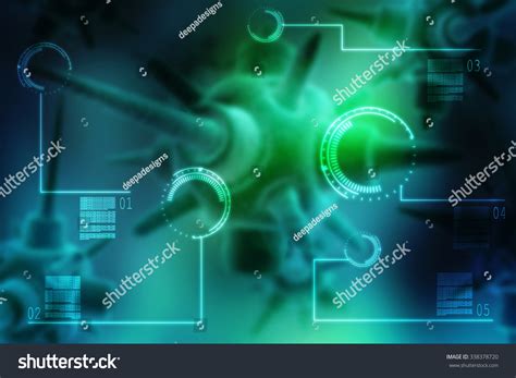 Bacteria Virus Cell 3d 스톡 일러스트 338378720 Shutterstock