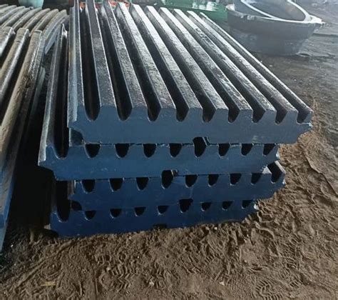 High Manganese Steel Jaw Plates At Rs 70000 Set In Jhansi ID