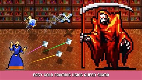 Vampire Survivors - Easy Gold Farming Using Queen Sigma