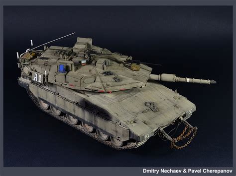 Merkava Mk.4M w/Trophy APS — Каропка.ру — стендовые модели, военная ...