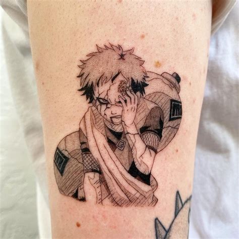 19 Gaara Tattoo Ideas Saoirshelyric