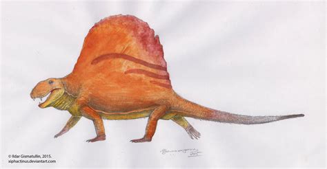 Dimetrodon Limbatus Colored By Xiphactinus On Deviantart