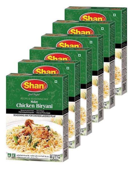 Shan Malay Chicken Biryani Recipe And Seasoning Mix For Chicken Layered Pilaf Lazada Ph