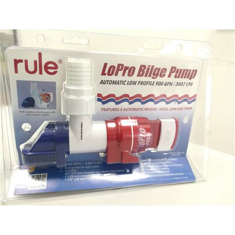 Rule LoPro Bilge Pump 900GPH 12V AUTOMATIC Shopee Malaysia