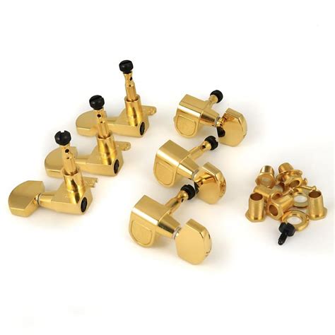 Schaller M6 Locking Tuner Set Gold Reverb