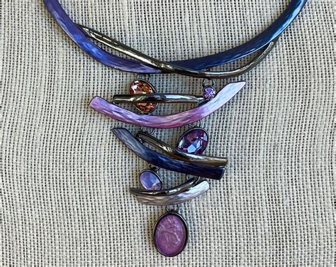 Statement Necklace Statement Necklace For Women Purple Statement