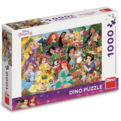 Puzzle 1000 pièces Disney Princesses Disney Dino Rue des Puzzles