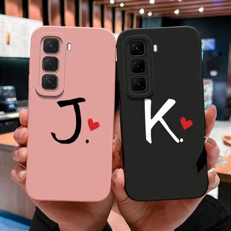 Ốp Điện Thoại Cho Infinix Hot 50 Pro 50 Pro 4G Shell Chất Liệu Silicon J K Phong Cách Chữ