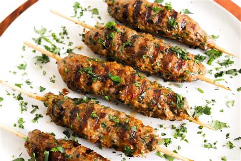 Moroccan Kefta Kabobs Moribyan