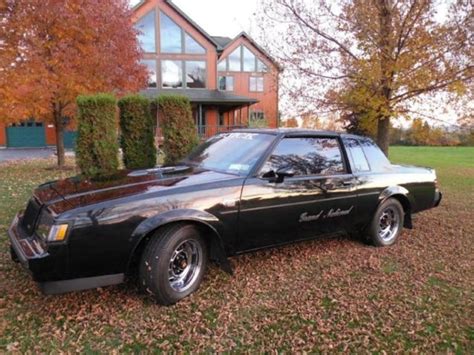 87 Buick Grand National Turbo 3.8 V6 RWD 4 Speed Automatic 23000 ...