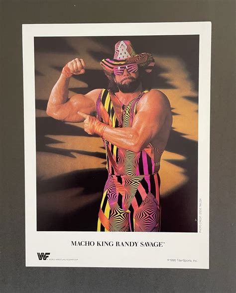 WWF Macho Man Randy Savage 8 x 10 - Nov 30, 2022 | APL Cards ...