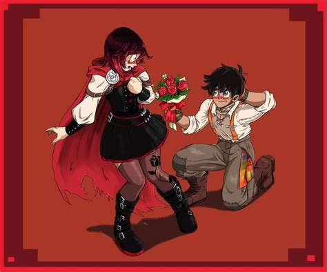 Commission Oscar And Ruby By Bielmegami On Deviantart Rwby Rwby