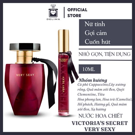 Mẫu Thử 10ml Nước hoa Nữ Victoria Secret Very Sexy Nước hoa nữ