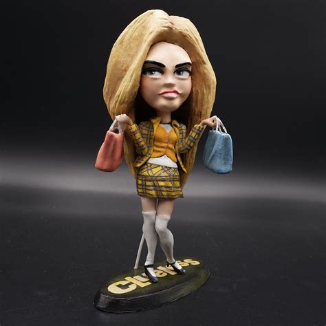 Artstation Custom Figurine Caricature Statue Cher Alicia Silverstone