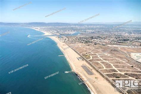 Los Angeles Coastal Aerial Stock Photo Picture And Low Budget Royalty