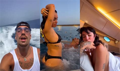 Lali Espósito y el rapero Rels B furor en las redes con un video muy hot