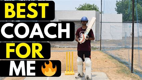 SECRET TIPS: Best cricket coach for me🔥🔥🔥 - YouTube