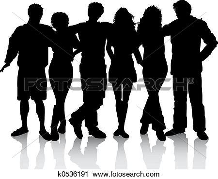 group of people black and white clipart 20 free Cliparts | Download ...