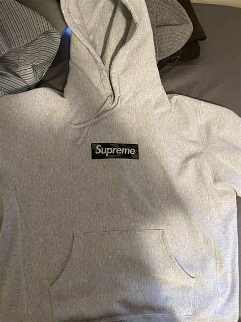 Supreme Supreme Fw23 Ash Grey Box Logo Grailed