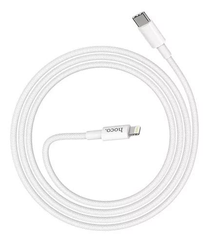 Hoco Cable Compatible Iphone Pd A Lightning X Color Blanco Cuotas