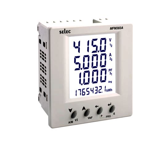 Selec Multifunction Meter MFM383A C CE At Rs 3206 Piece Selec Digital