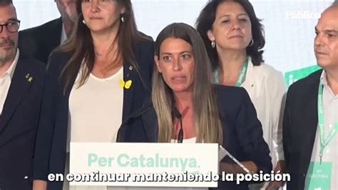 M Riam Nogueras Junts No Haremos Presidente A S Nchez A Cambio De