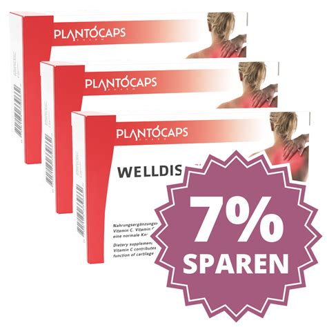 PlantoCAPS WELLDISC PLUS Kapseln Offizielle Seite