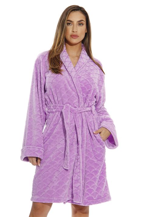 Just Love Solid Kimono Robes For Women Lilac Medium